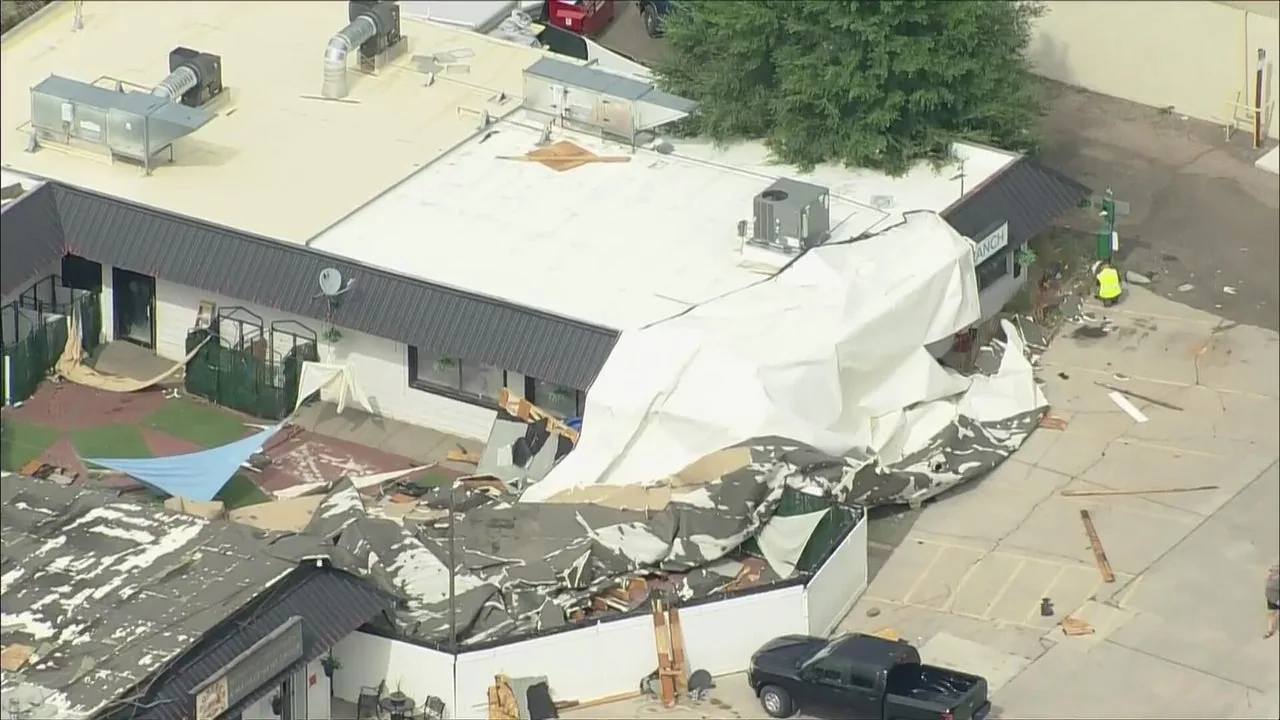 Commercial Fire Damage Roof Repair in Orange, CA