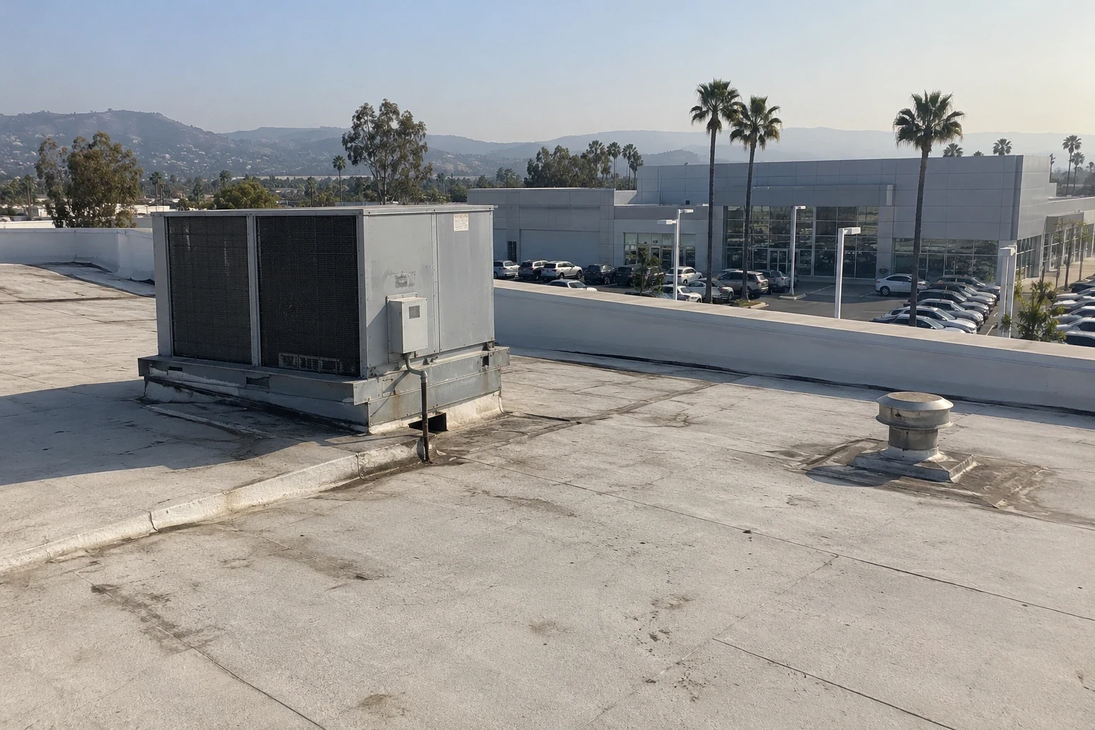 Auto Dealership Commercial Roofing in Orange, CA