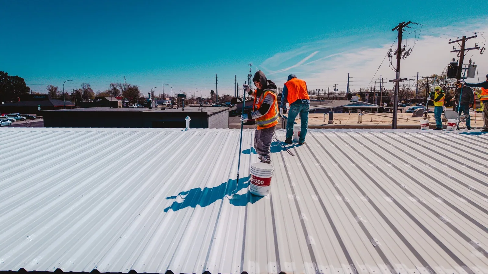 Acrylic Commercial Roof Coatings in Orange, CA