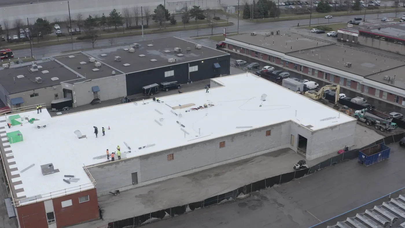 Cool Commercial Roof Installation in Orange, CA