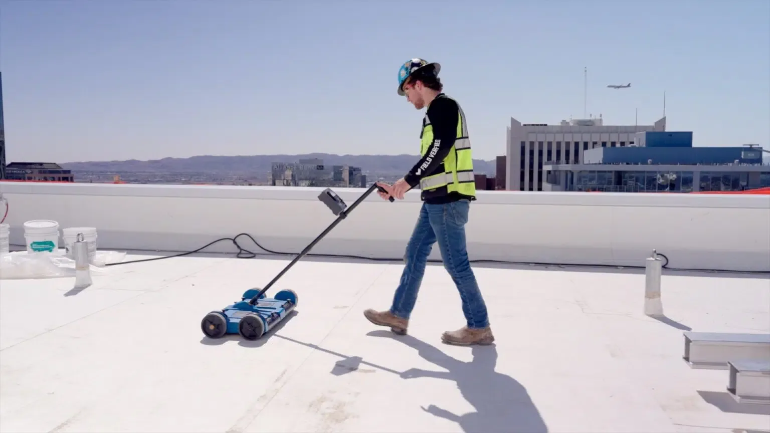 Infrared Roof Moisture Survey in Orange, CA