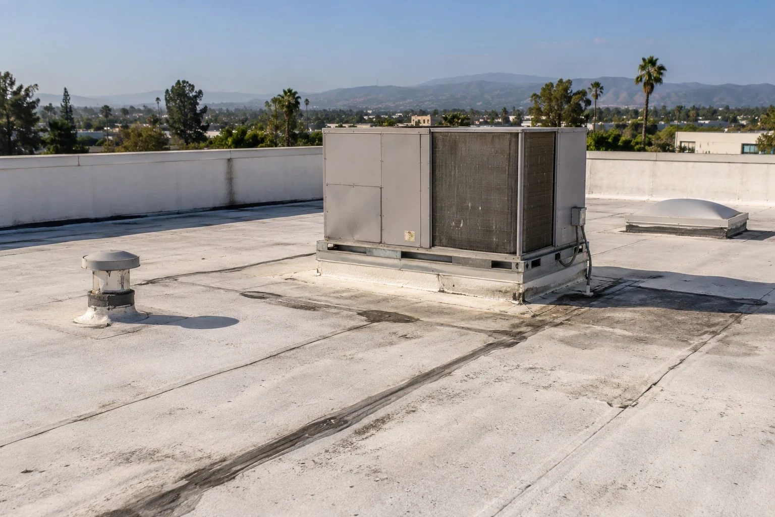 Occupied Building Commercial Reroofing in Orange, CA